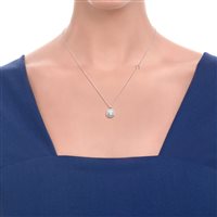 Collana Recarlo Donna Sofia in Oro bianco Diamante 28 Ct P32SC331/029 - P32SC331/029